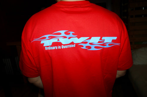 Flirt Alert red TWIT summer 2026 t-shirts